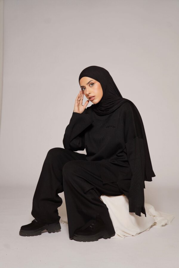 Sweene Signature Cotton Set – Klassisches Schwarz für stilvollen Komfort - Image 3