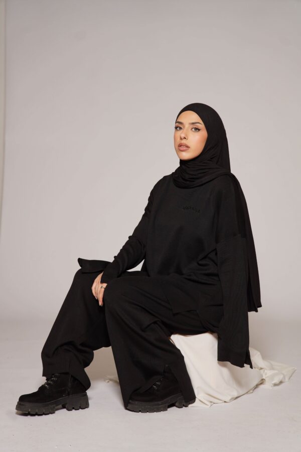 Sweene Signature Cotton Set – Klassisches Schwarz für stilvollen Komfort