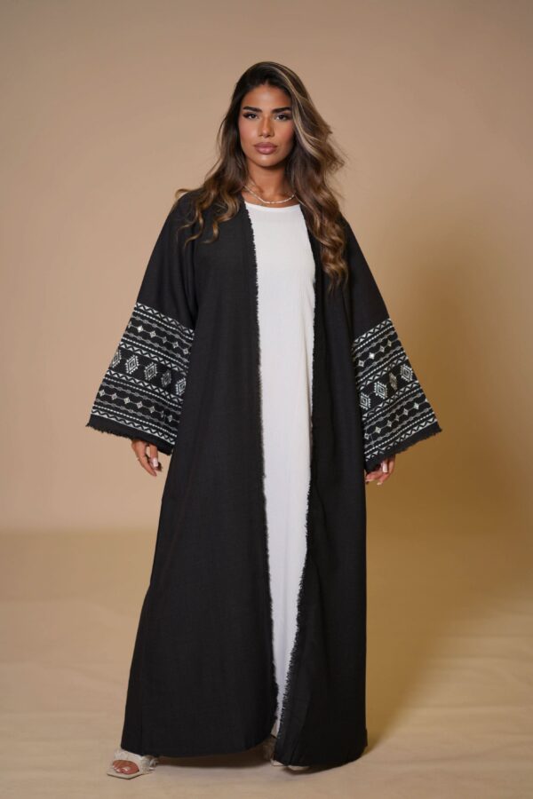 Sweene Ramadan Abaya – Zeitloses Schwarz für festliche Eleganz