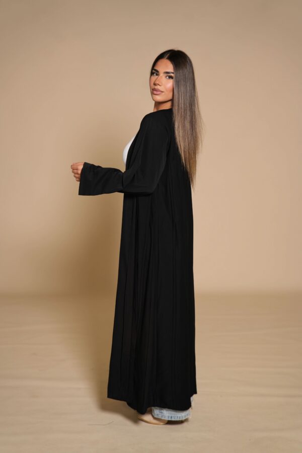 Sweene Abaya Kimono – Elegantes Schwarz für zeitlosen Stil - Image 6