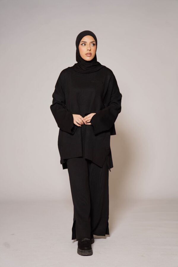Sweene Signature Cotton Set – Klassisches Schwarz für stilvollen Komfort - Image 5